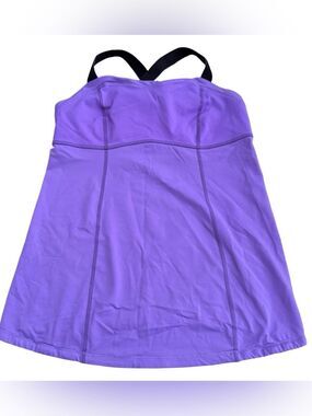 Top – Size 8 Lululemon Puurple Crossback Athletic Tank
